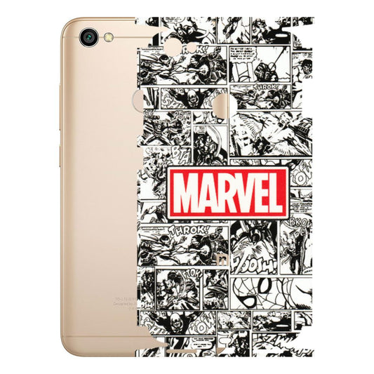 Xiaomi Redmi Phone Skins (All Models) - Marvel Comic - 3D Embossed Finish (L-171) Redmi Y1