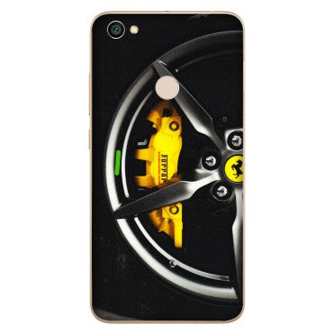 Xiaomi Redmi Phone Skins (All Models) - Ferrari Wheel Alloy - 3D Embossed Finish (L-173) Redmi Y1