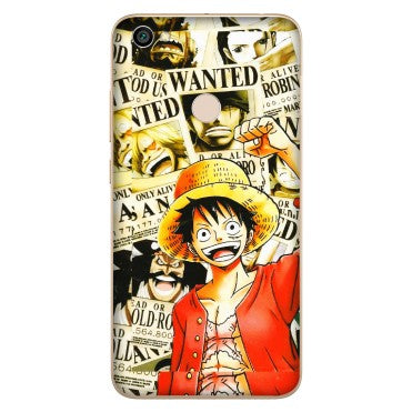 Xiaomi Redmi Phone Skins (All Models) - Luffy Anime - 3D Embossed Finish (L-177) Redmi Y1