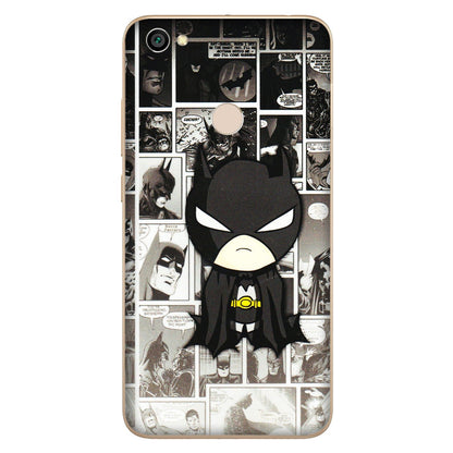Xiaomi Redmi Phone Skins (All Models) - Toon Batman - 3D Embossed Finish (L-182) Redmi Y1