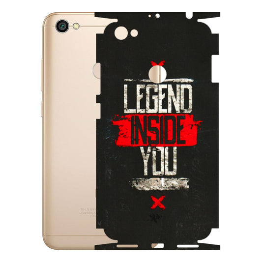 Xiaomi Redmi Phone Skins (All Models) - Legend Inside You - 3D Embossed Finish (L-186) Redmi Y1