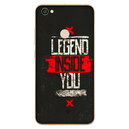 Xiaomi Redmi Phone Skins (All Models) - Legend Inside You - 3D Embossed Finish (L-186) Redmi Y1