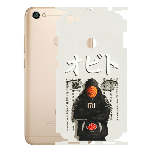 Xiaomi Redmi Phone Skins (All Models) - Obito Anime Eye - 3D Embossed Finish (L-19) Redmi Y1