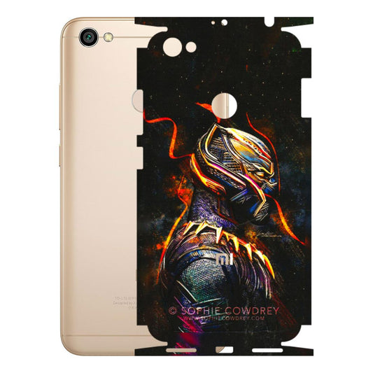 Xiaomi Redmi Phone Skins (All Models) - Black Panther - 3D Embossed Finish (L-190) Redmi Y1