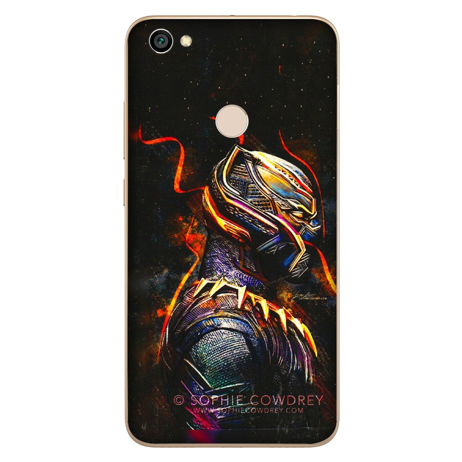 Xiaomi Redmi Phone Skins (All Models) - Black Panther - 3D Embossed Finish (L-190) Redmi Y1