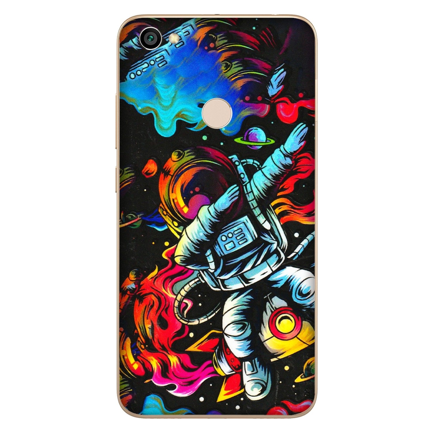 Xiaomi Redmi Phone Skins (All Models) - Astronaut Dope - 3D Embossed Finish (L-191) Redmi Y1