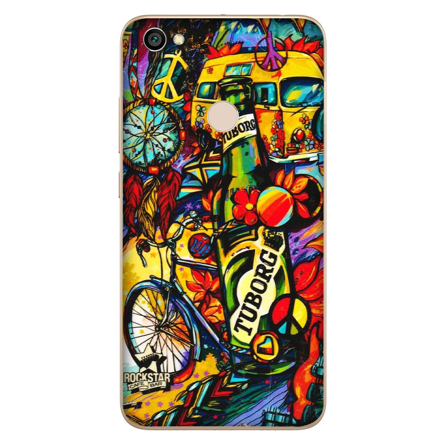 Xiaomi Redmi Phone Skins (All Models) - Cool Beer Bottle - 3D Embossed Finish (L-193) Redmi Y1