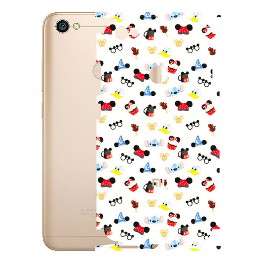 Xiaomi Redmi Phone Skins (All Models) - Minnie Mouse & Donald Doodles s - 3D Embossed Finish (L-194) Redmi Y1