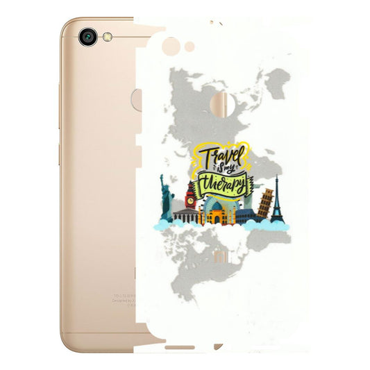 Xiaomi Redmi Phone Skins (All Models) - Travel Therapy - 3D Embossed Finish (L-199) Redmi Y1
