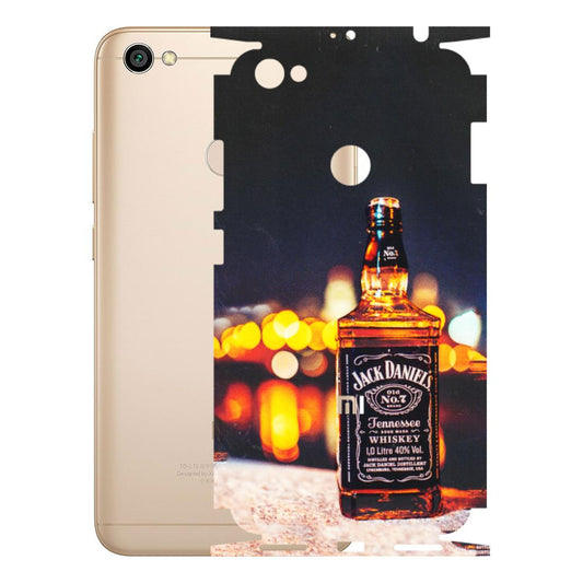 Xiaomi Redmi Phone Skins (All Models) - JD Whiskey Bottle - 3D Embossed Finish (L-20) Redmi Y1