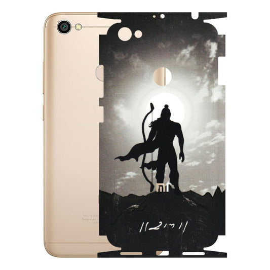 Xiaomi Redmi Phone Skins (All Models) - Jai Siya Ram - 3D Embossed Finish (L-200) Redmi Y1