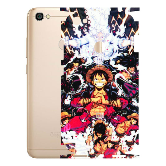 Xiaomi Redmi Phone Skins (All Models) - Luffy Anime Character - 3D Embossed Finish (L-203) Redmi Y1