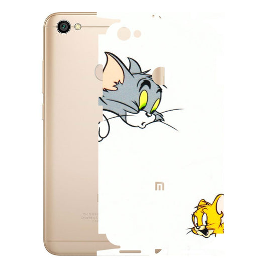 Xiaomi Redmi Phone Skins (All Models) - Cute Tom And Jerry - 3D Embossed Finish (L-220) Redmi Y1