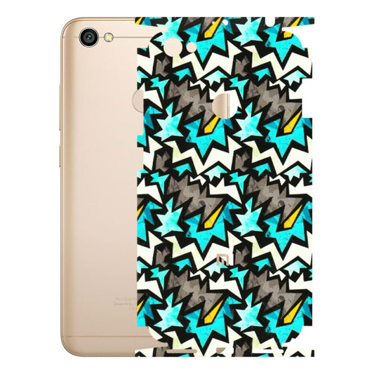 Xiaomi Redmi Phone Skins (All Models) - Funky Zig Zag - 3D Embossed Finish (L-223) Redmi Y1