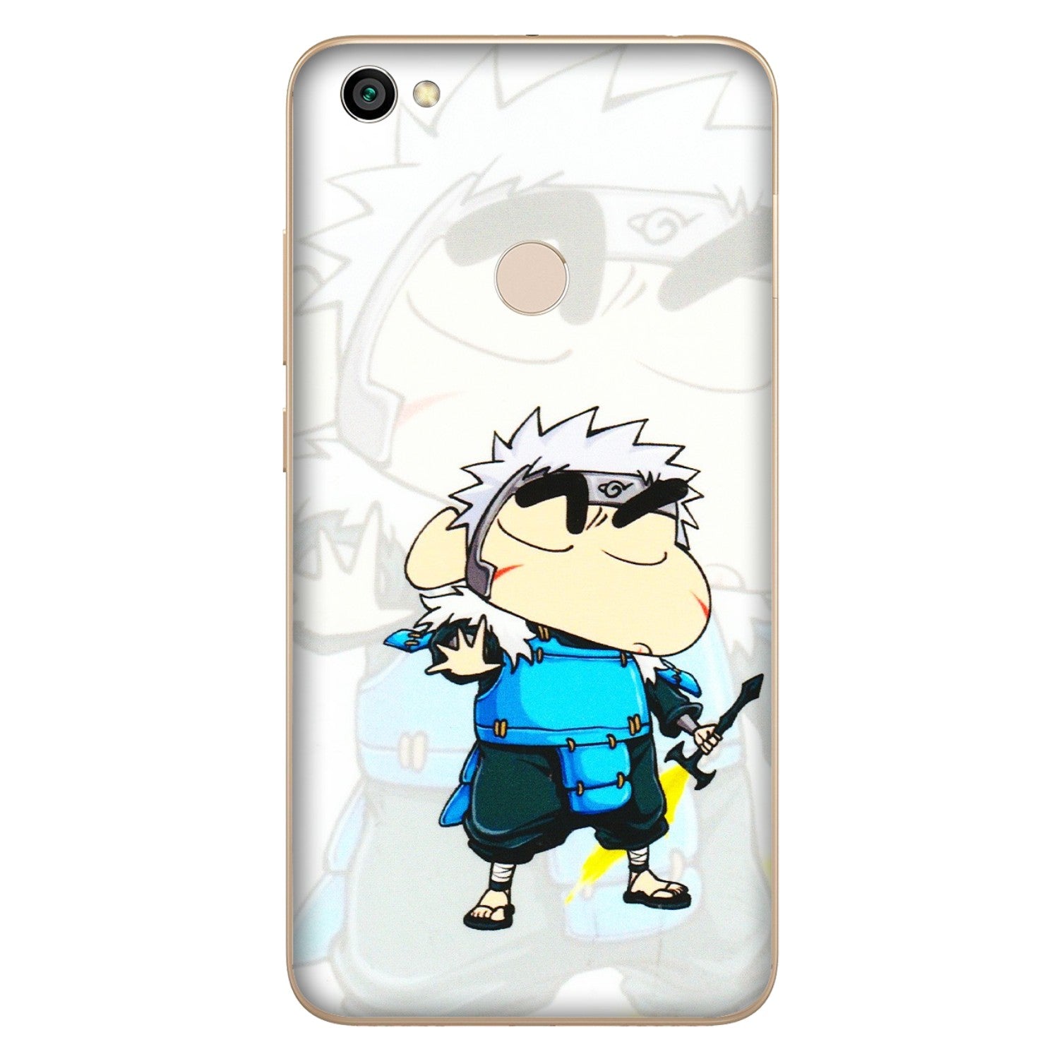 Xiaomi Redmi Phone Skins (All Models) - Angry Young Shinchan - 3D Embossed Finish (L-226) Redmi Y1