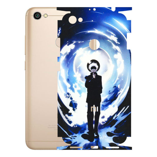 Xiaomi Redmi Phone Skins (All Models) - Satoru Gojo Dark Blue - 3D Embossed Finish (L-235) Redmi Y1
