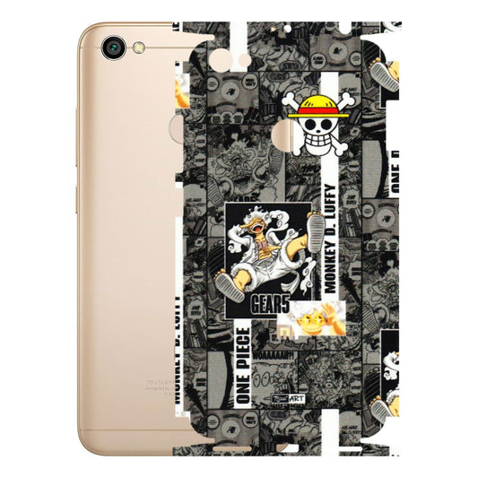 Xiaomi Redmi Phone Skins (All Models) - Cuffy Anime MonkeyCamic - 3D Embossed Finish (L-242) Redmi Y1