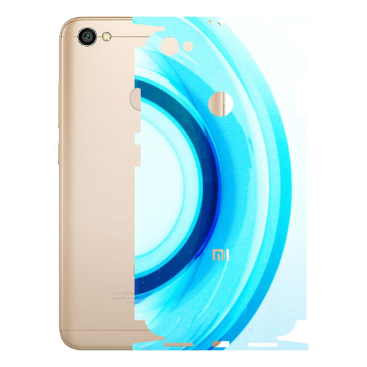 Xiaomi Redmi Phone Skins (All Models) - The Blue Curve - 3D Embossed Finish (L-244) Redmi Y1