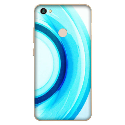 Xiaomi Redmi Phone Skins (All Models) - The Blue Curve - 3D Embossed Finish (L-244) Redmi Y1