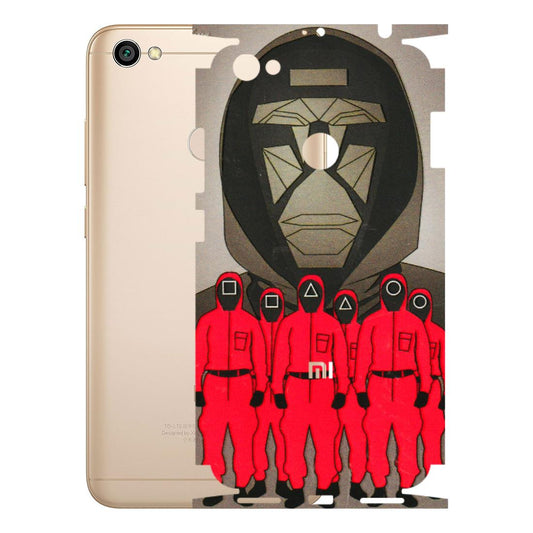 Xiaomi Redmi Phone Skins (All Models) - Squid Game Hero - 3D Embossed Finish (L-245) Redmi Y1
