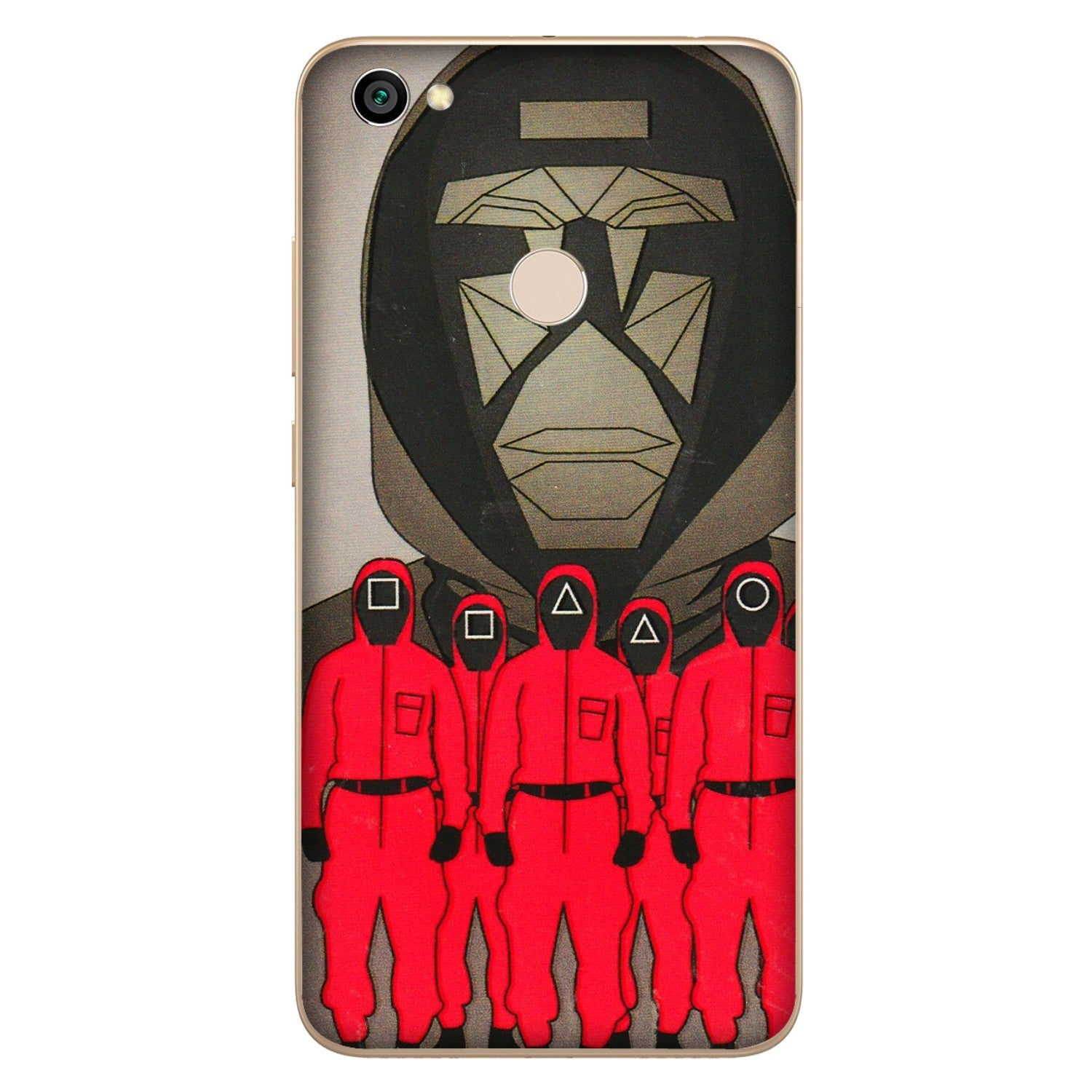 Xiaomi Redmi Phone Skins (All Models) - Squid Game Hero - 3D Embossed Finish (L-245) Redmi Y1