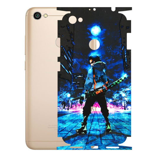 Xiaomi Redmi Phone Skins (All Models) - Demon Slayer Sword - 3D Embossed Finish (L-247) Redmi Y1