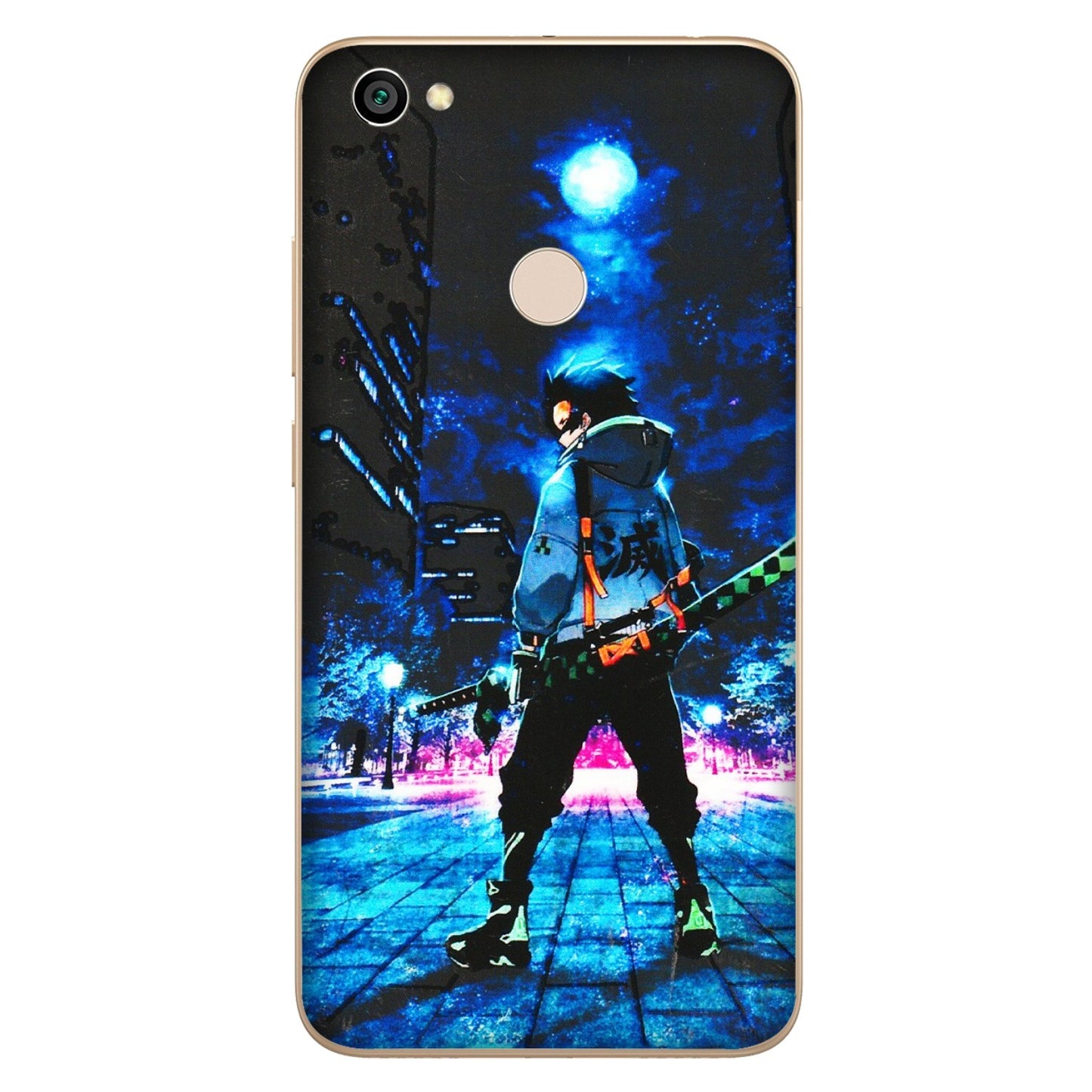Xiaomi Redmi Phone Skins (All Models) - Demon Slayer Sword - 3D Embossed Finish (L-247) Redmi Y1