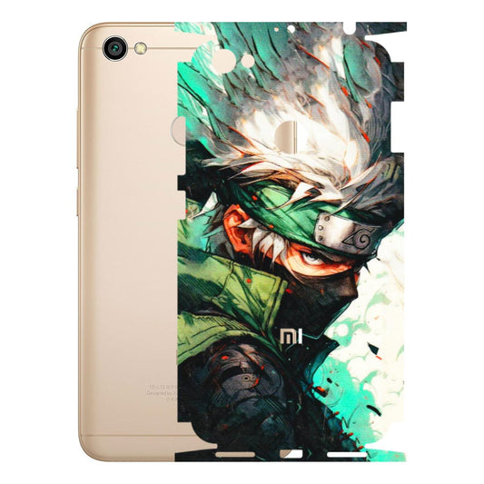 Xiaomi Redmi Phone Skins (All Models) - Kakashi Side Profile - 3D Embossed Finish (L-249) Redmi Y1
