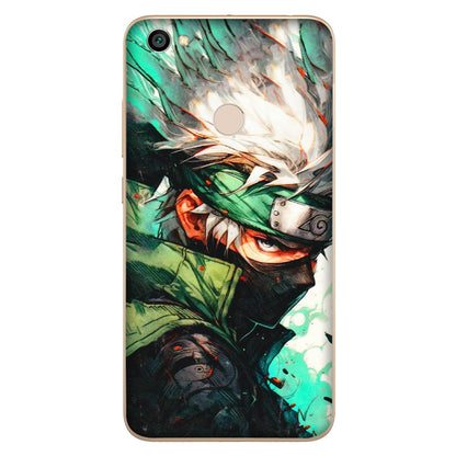 Xiaomi Redmi Phone Skins (All Models) - Kakashi Side Profile - 3D Embossed Finish (L-249) Redmi Y1
