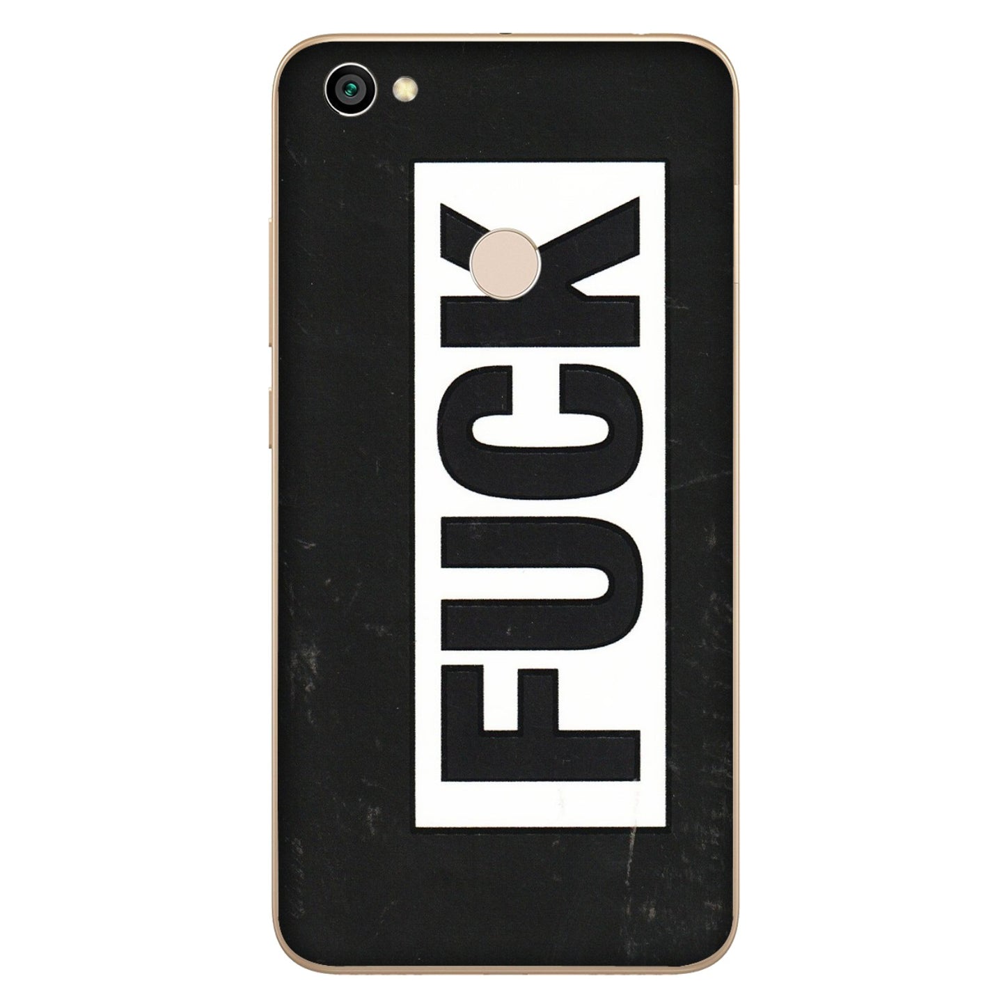 Xiaomi Redmi Phone Skins (All Models) - The F Word - 3D Embossed Finish (L-255) Redmi Y1