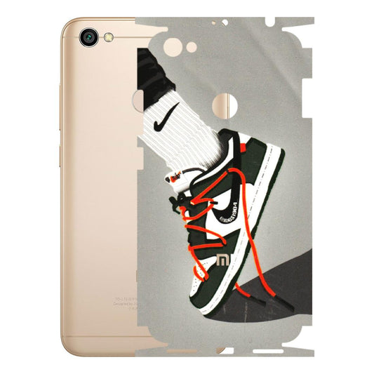Xiaomi Redmi Phone Skins (All Models) - New Grey Sneaker - 3D Embossed Finish (L-261) Redmi Y1