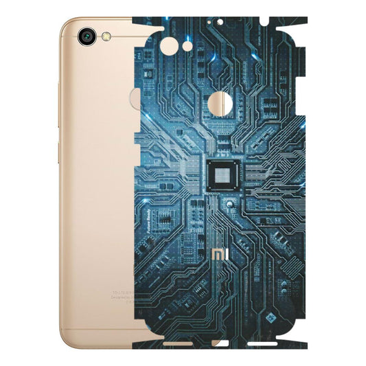 Xiaomi Redmi Phone Skins (All Models) - Original Circuit - 3D Embossed Finish (L-267) Redmi Y1