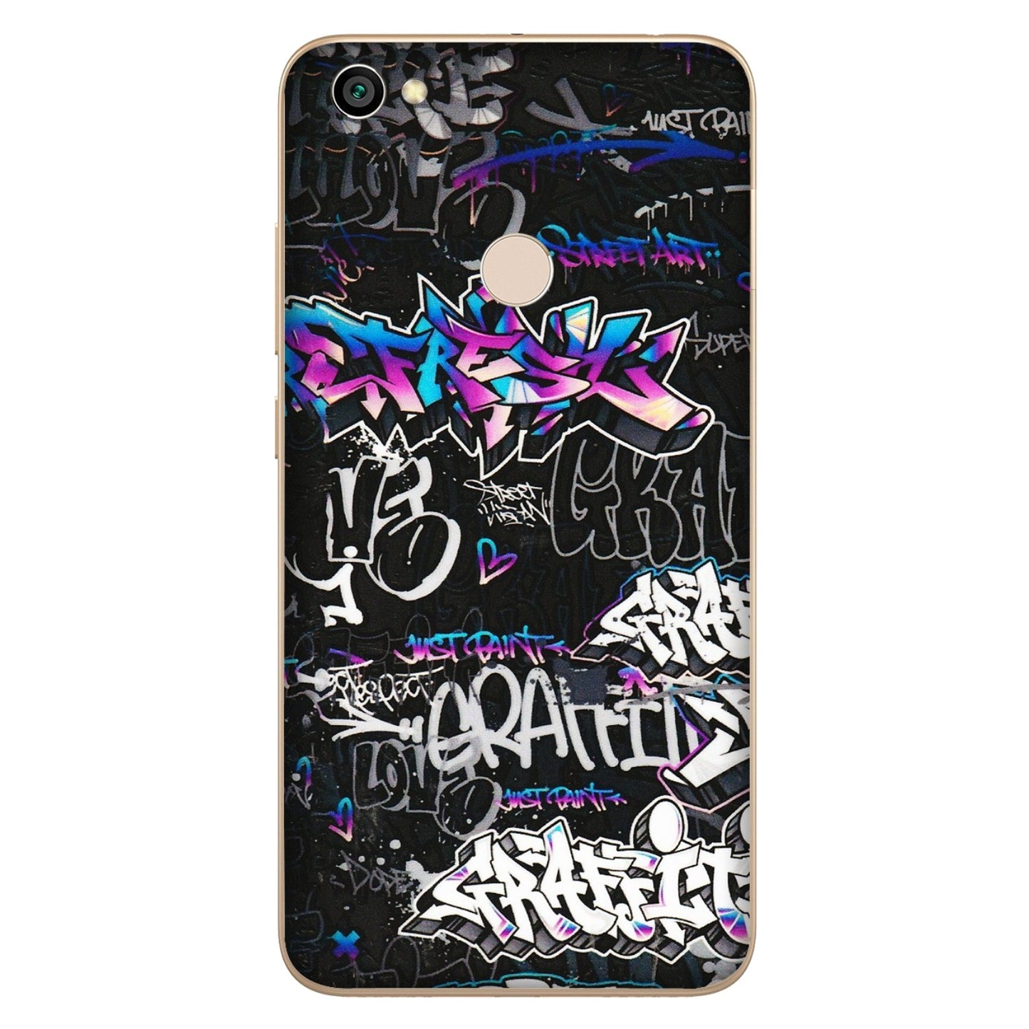 Xiaomi Redmi Phone Skins (All Models) - Graffiti Killer - 3D Embossed Finish (L-274) Redmi Y1