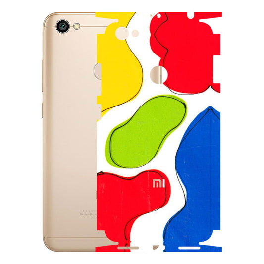 Xiaomi Redmi Phone Skins (All Models) - RGB Colour Paint - 3D Embossed Finish (L-284) Redmi Y1