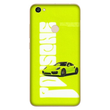 Xiaomi Redmi Phone Skins (All Models) - Lime Green Porche - 3D Embossed Finish (L-30) Redmi Y1