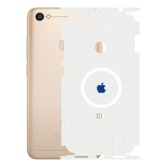 Xiaomi Redmi Phone Skins (All Models) - iPhone Magsafe Logo - 3D Embossed Finish (L-320) Redmi Y1