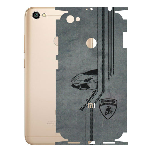 Xiaomi Redmi Phone Skins (All Models) - New Lamborgini Aventador - 3D Embossed Finish (L-321) Redmi Y1