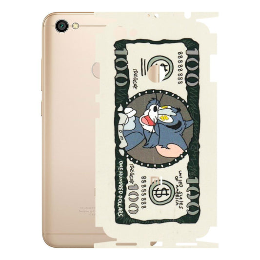 Xiaomi Redmi Phone Skins (All Models) - Tom Hundred Dollar - 3D Embossed Finish (L-324) Redmi Y1