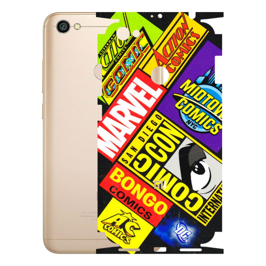 Xiaomi Redmi Phone Skins (All Models) - Bongo Comic Con - 3D Embossed Finish (L-325) Redmi Y1