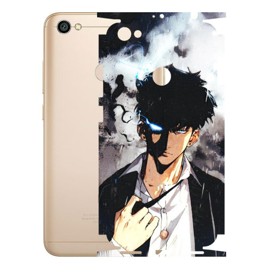 Xiaomi Redmi Phone Skins (All Models) - Sung Jinwoo Manhwa Anime - 3D Embossed Finish (L-328) Redmi Y1