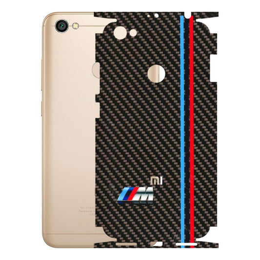 Xiaomi Redmi Phone Skins (All Models) - BM Carbon Fiber Feels - 3D Embossed Finish (L-38) Redmi Y1