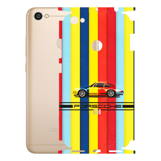 Xiaomi Redmi Phone Skins (All Models) - Multicolour Porche - 3D Embossed Finish (L-39) Redmi Y1
