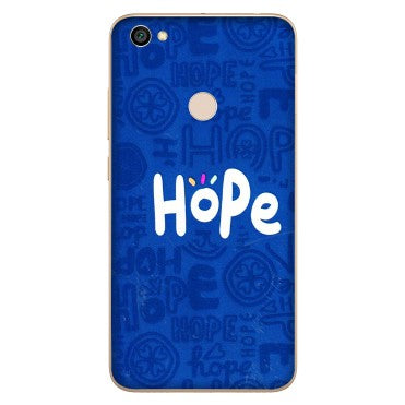 Xiaomi Redmi Phone Skins (All Models) - Hope Doodles Blue - 3D Embossed Finish (L-43) Redmi Y1