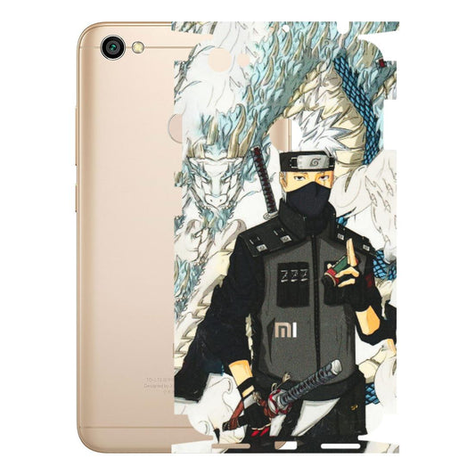 Xiaomi Redmi Phone Skins (All Models) - Kakashi Hatake Naruto Anime - 3D Embossed Finish (L-46) Redmi Y1