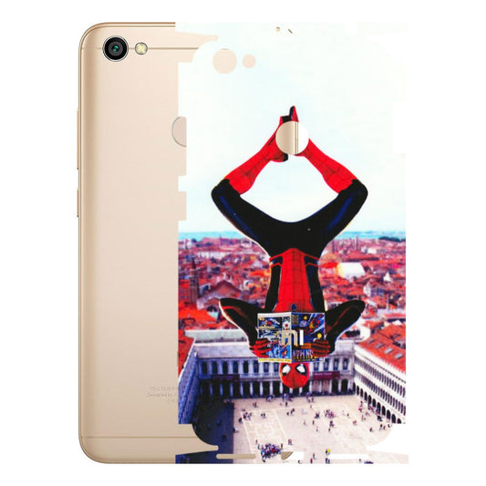Xiaomi Redmi Phone Skins (All Models) - Spiderman Hanging - 3D Embossed Finish (L-53) Redmi Y1