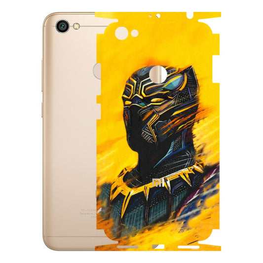 Xiaomi Redmi Phone Skins (All Models) - Yellow Panther - 3D Embossed Finish (L-54) Redmi Y1
