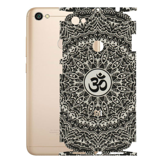 Xiaomi Redmi Phone Skins (All Models) - Aum Elegant Mandala - 3D Embossed Finish (L-62) Redmi Y1