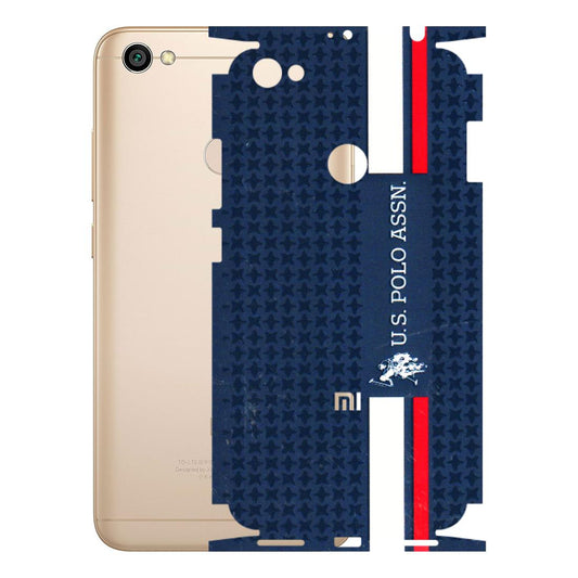 Xiaomi Redmi Phone Skins (All Models) - US POLO Designer Brand - 3D Embossed Finish (L-65) Redmi Y1