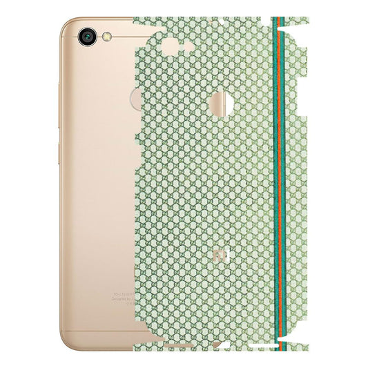 Xiaomi Redmi Phone Skins (All Models) - Gucci Fabric Pattern - 3D Embossed Finish (L-73) Redmi Y1