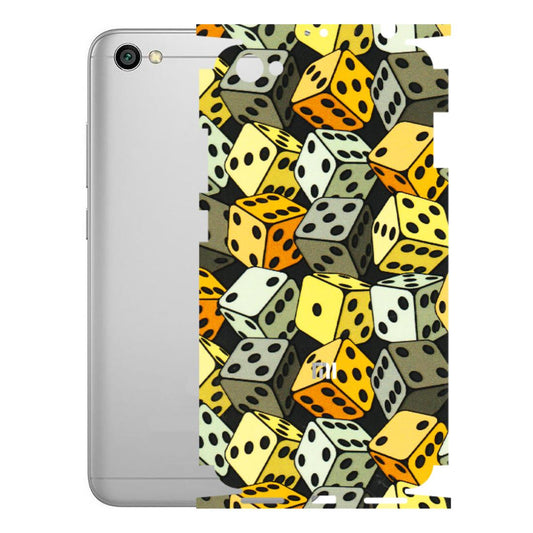Xiaomi Redmi Phone Skins (All Models) - Dices Of Life - 3D Embossed Finish (L-04) Redmi Y1 Lite